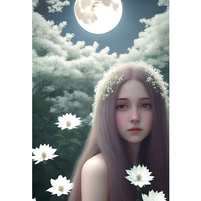 月は女性の象徴